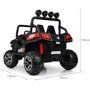 Електромобіль Kidsauto Двомісний Buggy XXL 4WD червоний (S2588-1red): Максимальна швидкість, км/год 3.5-7