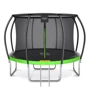 Батут 4FIZJO Premium 12FT 374 см Black/Green с внутренней сеткой (4FJ0605)