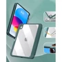 Аксессуар для iPad BeCover Removable Case with Pencil mount Dark Green for iPad 10.9 (2022 / 2024) / iPad 11 2025 (708763): Особенности трансформируется в подставку, Приятен на ощупь, отделение для стилуса, Надежная защита от царапин и загрязнений, режим автопробуждения/сна