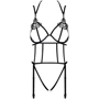 Сексуальное боди Obsessive Badossa black S/M