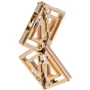 Зажимы для сосков с легкой подвеской LOCKINK Adjustable Nipple Clamps with Light Pendant - Golden