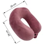 Подушка SoundSleep с пеной мемори 28x30 см темно-розовый (653590749370): Материал чехла полиэстер