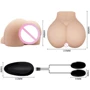 Мастурбатор LYBAILE Crazy Bull Masturbator Vagina and Ass Vibrating Flesh