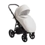 Универсальная коляска 2 в 1 Broco Miracle Black 9023-BMB-05, white, белый фото 9