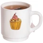Кружка Luminarc Pop Gourmandise Cupcake 290 мл (Q5180): Форма цилиндр