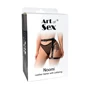 Гартер на ногу Art of Sex - Naomi с надписью SEXY (красный)