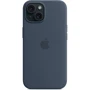 Чехол для iPhone Apple iPhone 15 Silicone Case with MagSafe - Storm Blue (MXPF3ZM/A): Тип аксессуара чехол