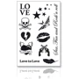 Набор временных тату Love to Love - Rock My Tattoo