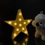 Декоративный LED светильник ночник Звездочка UFT Funny Lamp Star: Режим подсветки Однотонный, Тёплый свет