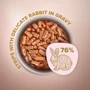 Влажный корм Club 4 Paws Premium Selection Cat Strips Rabbit in Gravy for adult cats Полоски с кроликом в соусе для котов 12х85 г (4820215368087): Класс Премиум