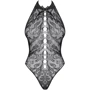 Ажурное боди с открытой спиной Obsessive B119 black S/M/L