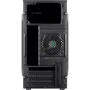 Корпус AEROCOOL CS-103-S-BK-v1 Black: Матеріал передній панелі пластик