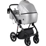 Коляска 2 в 1 Bair Infinity кожа 100% BI-03 silver (серебро перламутр): Пол ребенка Унисекс