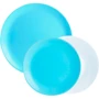 Столовый сервиз Luminarc Diwali Light Blue & White 18 пр. (P5911): Количество персон 6