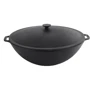 Brizoll WOK чугунная с крышкой 36 см (W36-2)