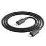 Кабель Hoco USB-C to USB-C X94 Leader 60W 1m Black: Довжина 1 м