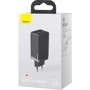 Зарядний пристрій Baseus Wall Charger GaN2 2xUSB-C+USB 65W Black with USB-C Cable (CCGAN2P-B01) фото 13