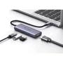 Адаптер Ugreen Adapter CM500 USB-C to 3xUSB3.0+HDMI Space Gray (50629)