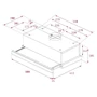Витяжка Teka TL 6310 white (40474251): Тип монтажу Вбудований