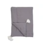 Плед Twins grey 120x90 см муслиновый утеплённый серый (1610-PMУ-10)