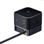 Зарядное устройство Baseus Wall Charger 2xUSB-C+USB GaN Retractable-C 100W Black (P10164001123-00): Тип сетевое