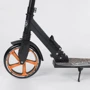 Самокат дитячий Best Scooter з PU колесами, затискачем керма і 1 амортизатором Black / Orange (88917): Максимальне допустиме навантаження, кг 100