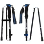 Треккинговая палка Mountain Goat Pro+ Black/Blue 43-130см (MG0007)