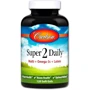 Carlson Labs Super 2 Daily 120 caps Мультивитамины с Омега-3 и лютеином