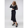 Комбинезон FLFashion Грифон ТКГ 2714 L черный: Вид Комбинезоны