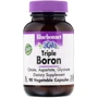 Bluebonnet Nutrition Triple Boron, 3 mg, 90 Vegetable Capsules (BLB0685)