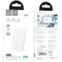 Внешний аккумулятор Hoco Power Bank 5000mAh J109 Easy MagSafe PD 20W White: Сила тока на выходе, A 2