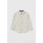 Сорочка H & M 2112-8130601 128 см світло-бежева