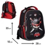 Рюкзак каркасный YES H-100 Ninja (559749): Возрастная группа от 6 до 10 лет