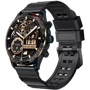 Смарт-часы Globex Smart Watch Titan Black: Материал корпуса металл