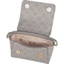 Жіноча сумка-сетчел Guess Bea Mini Top Handle Flap сіра (HWVS8132780-TAU): Країна виробник США