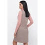 Сарафан FashionUp SRF-1798C 42 розовый повседневный до середины бедра: Состав Полиэстер, Эластан