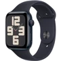 Apple Watch SE 2 2023 44mm GPS Midnight Aluminum Case with Midnight Sport Band - M/L (MRE93) UA