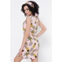 Платье FashionUp SRF-1770A 48 розовое повседневное до середины бедра: Состав Вискоза, Хлопок