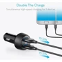 Зарядний пристрій ANKER USB Car Charger PowerDrive 2 Quick Charge 3.0 Ports V3 Black (A2228H11) фото 4