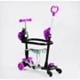 Детский самокат Best Scooter 5в1 с родительской ручкой LS-19029: Количество колес 4