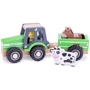 Трактор із причепом та ігровими фігурками New Classic Toys Тварини (11941): Рекомендований вік від 2 років