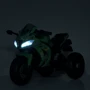 Дитячий триколісний електромотоцикл Bambi 70W зелений (M 5806EL-5)