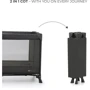 Кровать-манеж Kinderkraft Joy Light Grey (KLJOYLIGRY00000): Колеса 2 колеса