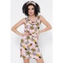 Платье FashionUp SRF-1770A 48 розовое повседневное до середины бедра