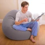 Надувное кресло Велюр-кресло Intex 68579: Материал ПВХ с велюровым покрытием