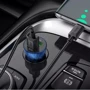 Зарядное устройство Hoco Car Charger USB-C+USB Z47A 30W Transparent Black (6931474782298): Тип автомобильное
