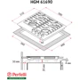 Варочная поверхность газовая Perfelli HGM 61690 I: Расположение панели Спереди справа