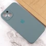 Чехол для iPhone Mobile Case Silicone Case Full Camera Protective Pine Green for iPhone 15: Тип чехла накладка на заднюю часть