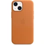 Чехол для iPhone Apple Leather Case with MagSafe Golden Brown (MM0D3) for iPhone 13 mini