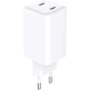 Зарядное устройство Sandberg Wall Charger 2xUSB-C 65W White (441-56)